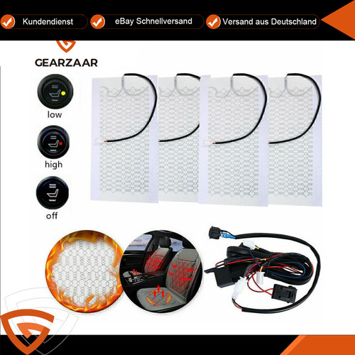 Carbon sitzheizung set - carbon,